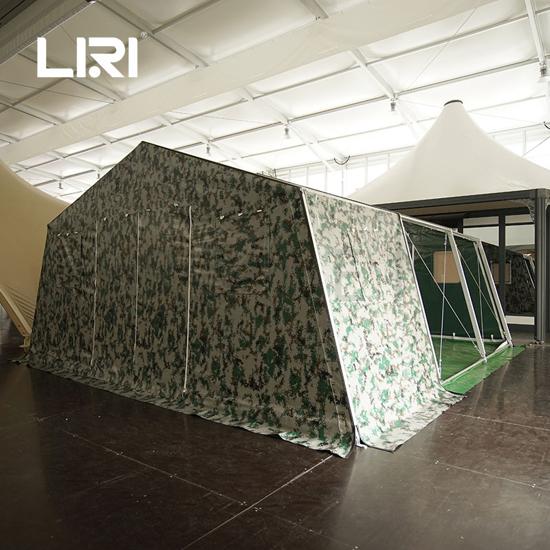Outdoor camping tent，Aluminum alloy folding tent, Emergency relief tent
