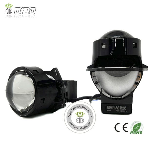 3inch 55W Bi-LED Projector Lens Car LED Headlight hi/low beam H4 H7 Car Led Headlight Bulb Lens