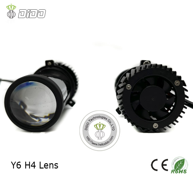 Auto Lamp Mini H4 Projector Lens30W 3000lm LED Headlight