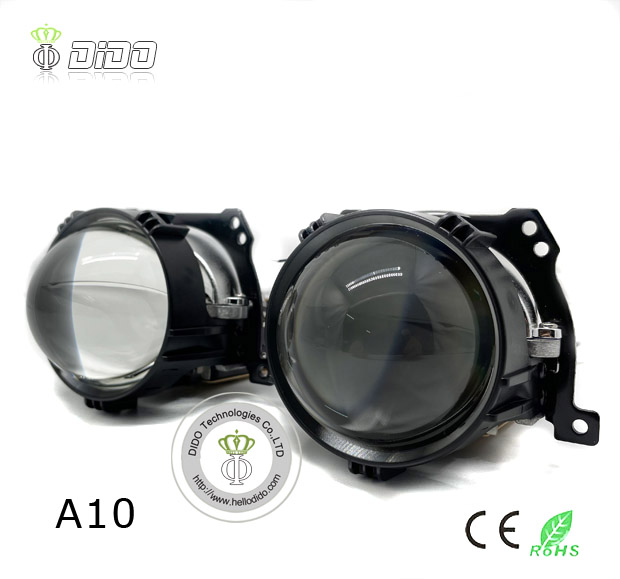 Car Projector Lens A10 Series 36W 3500LM 2.5 3inch for car headlight with factory wholesale price