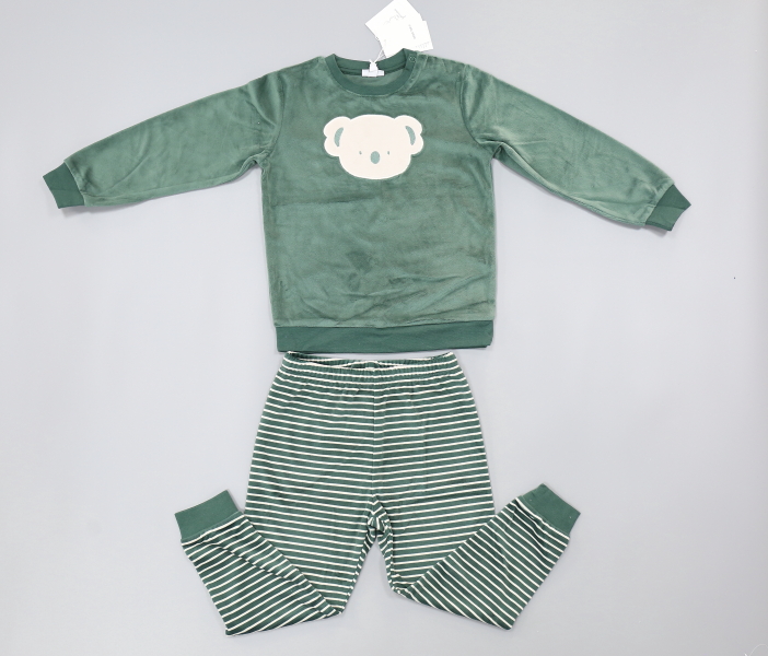 knitted baby pyjamas set