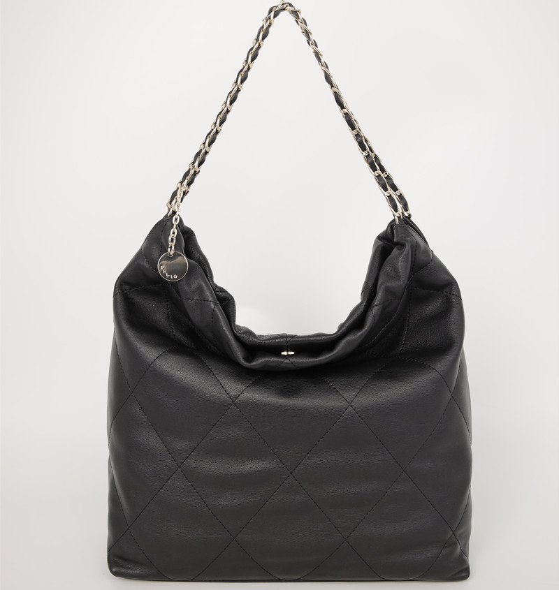 leather handbag/shopper bag