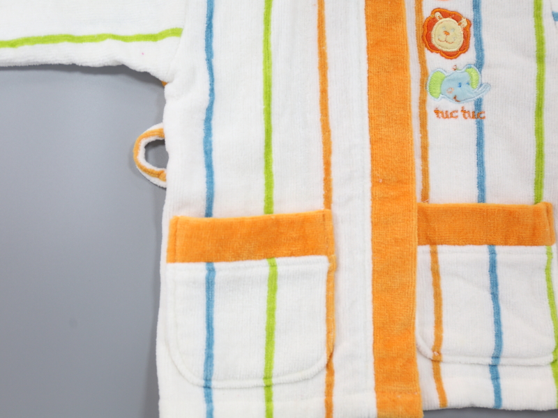 cotton bathrobe poncho