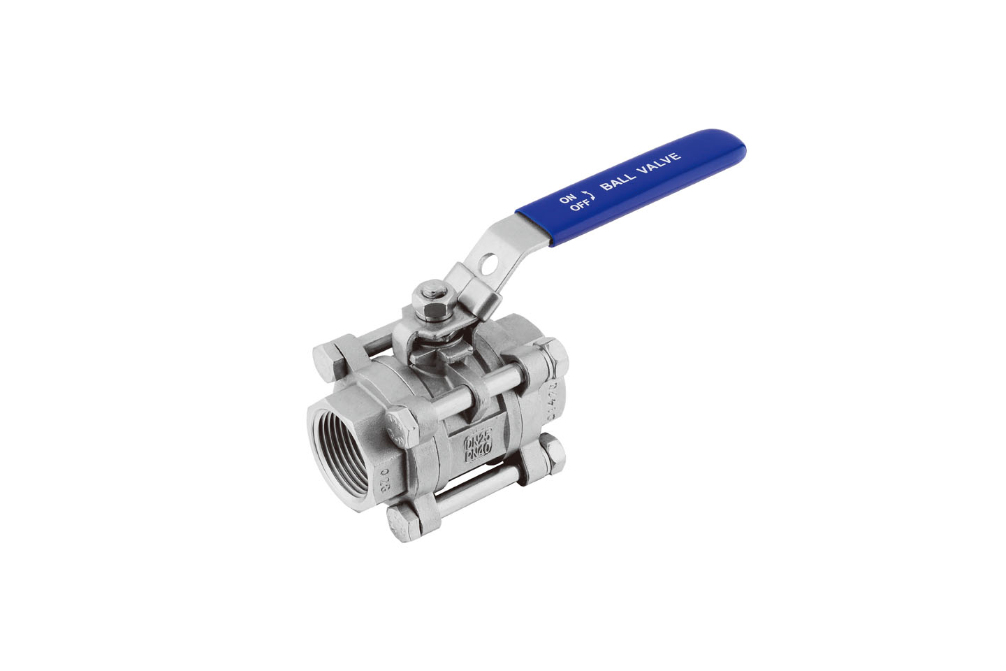 stainless steel 2pc ball valve