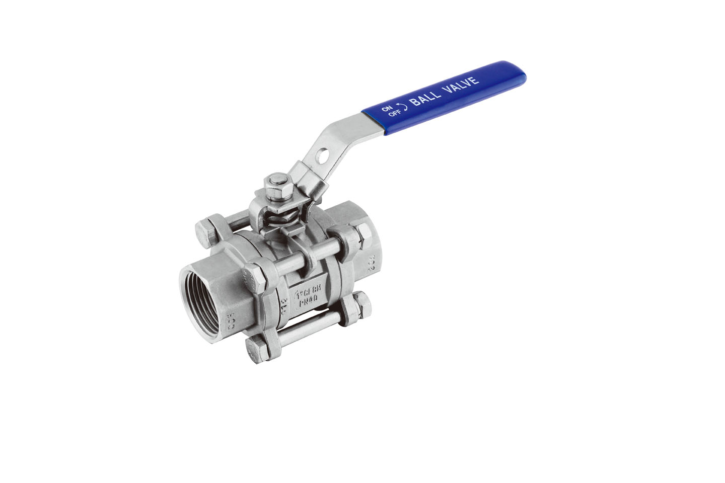 stainless steel 2pc ball valve