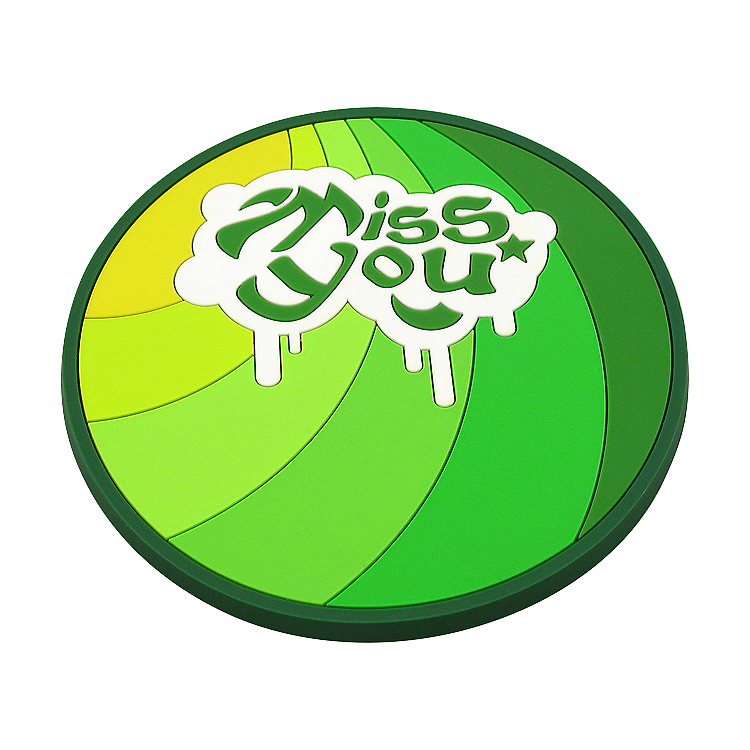 Custom PVC Sublimation Cup Coasters for Drinks
