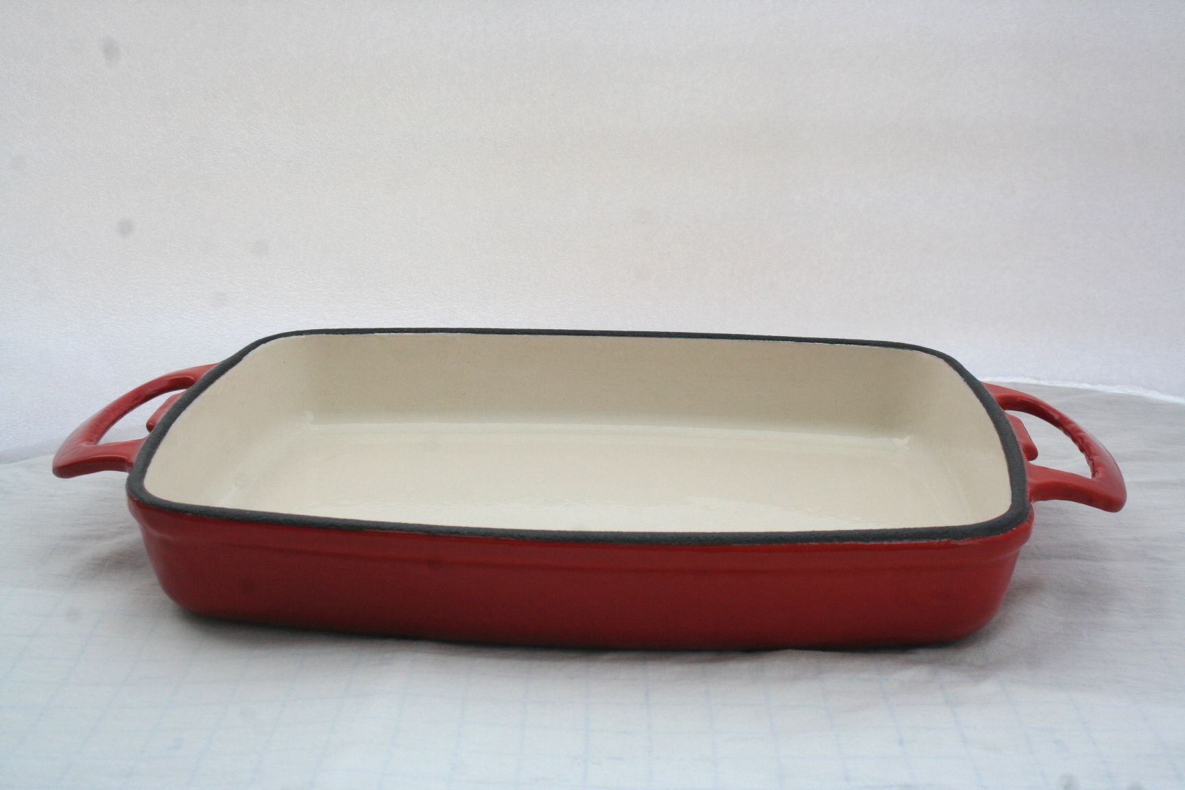 Cast Iron Enameled Roasting Pan