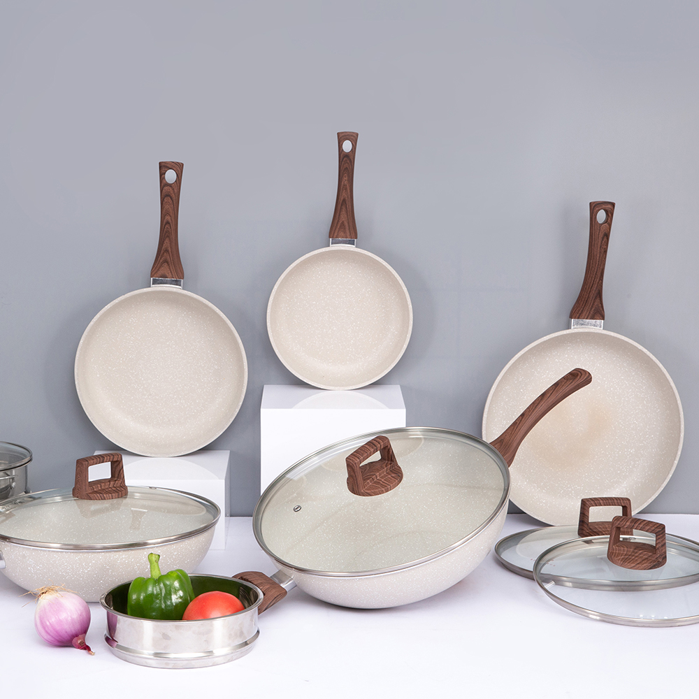 Maifan Stone aluminum cookware set