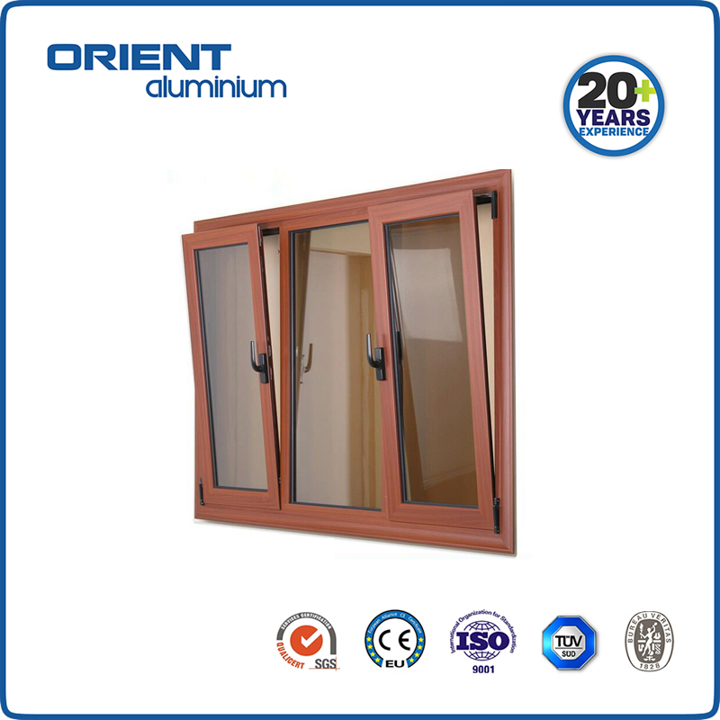 thermal break triple glazed aluminum casement windows double glazed aluminum energy efficient window