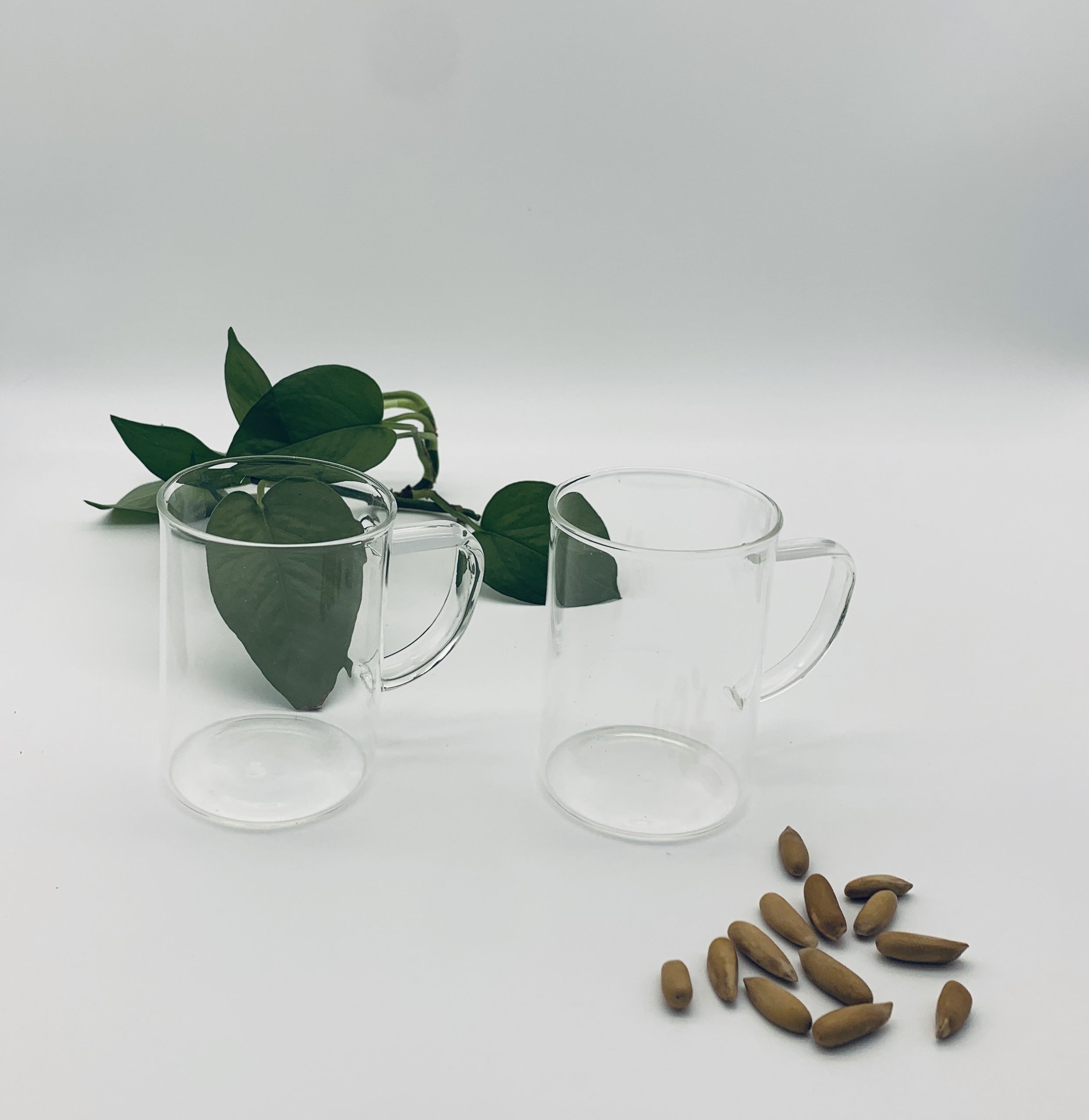 Glass mug