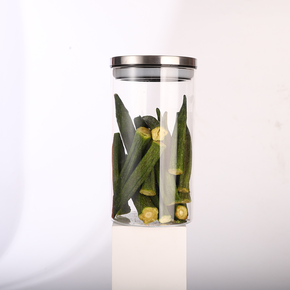 Diameter 60mm SS Lids Round Shape Glass Sealed Cans