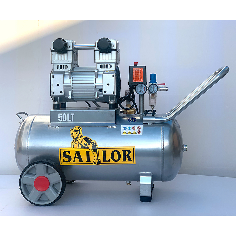 OF2550EU 2.5HP 50Lt Professional Oil-Free Air Compressor Direct Drive