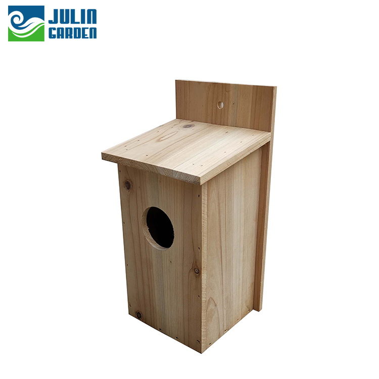 Wooden nest box