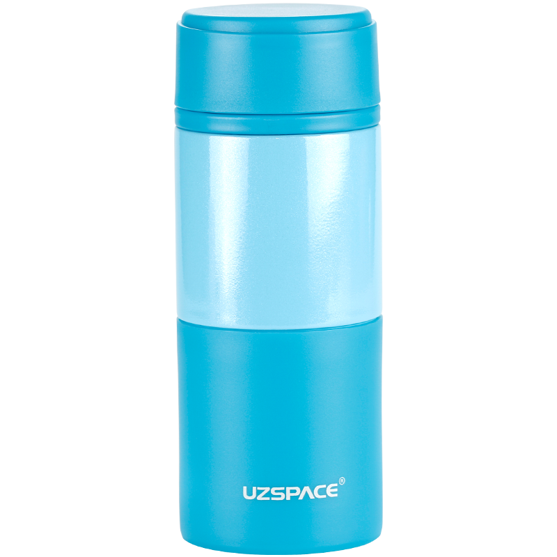 UZSPACE 170ml Mini cute kids metal stainless steel vacuum flask student water bottle with wide mouth