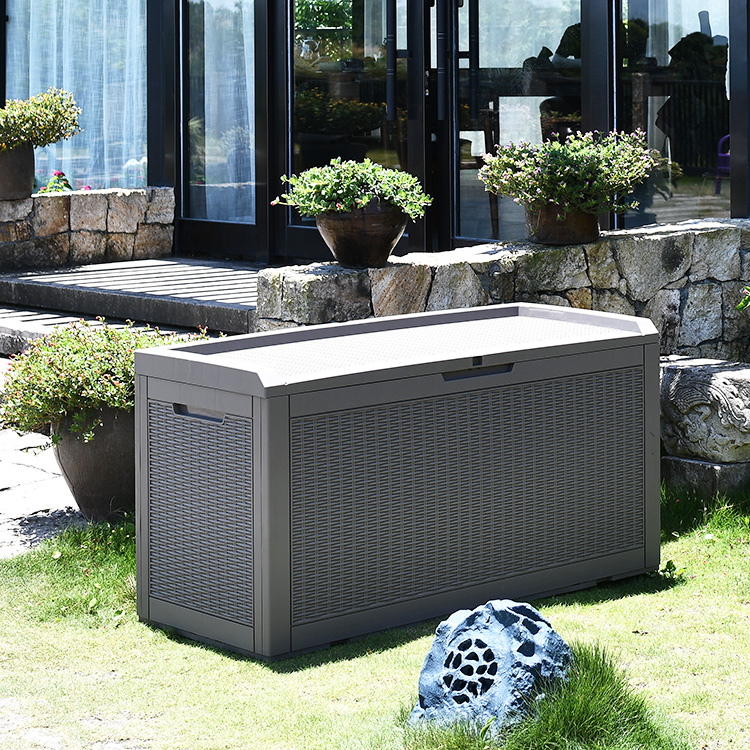 Sukk 100Gal Waterproof Storage Box With Cushion