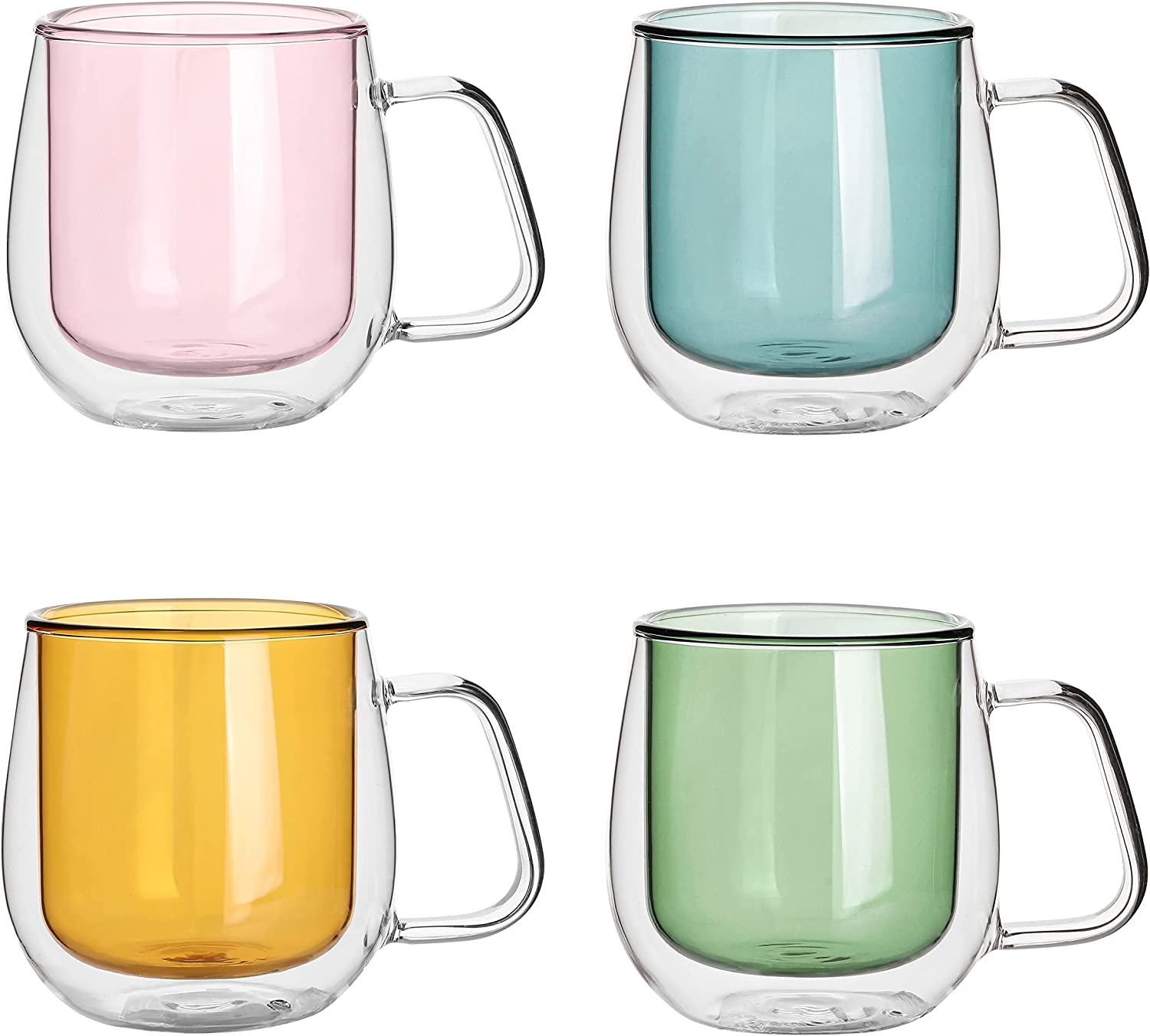 Double Wall Glass Coffee Mug