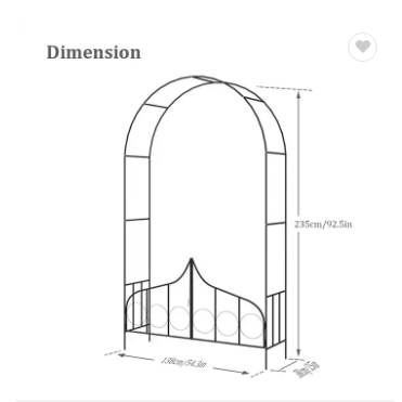 metal arch