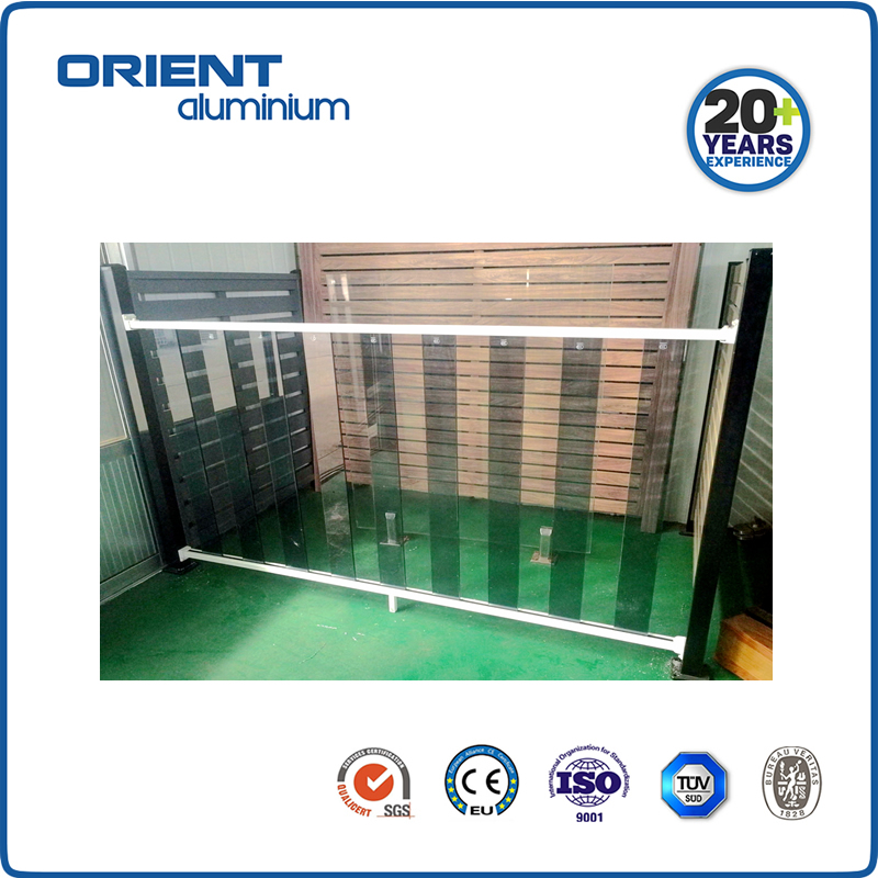 Chinese Supply Mount Applications Glass Side Wall Mount Building Railing