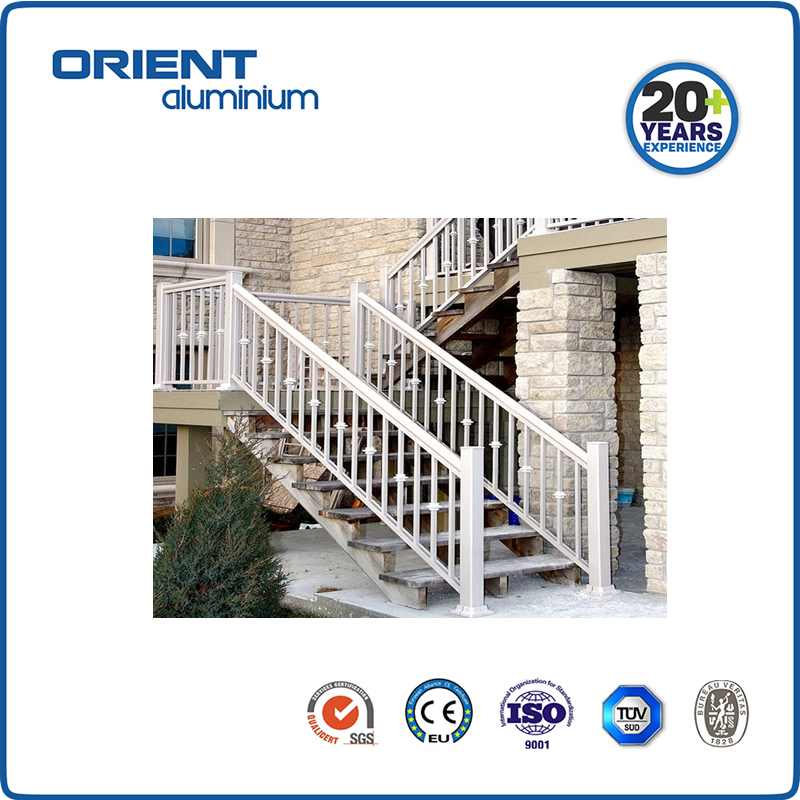 high quality aluminum railing post for deck and staircase