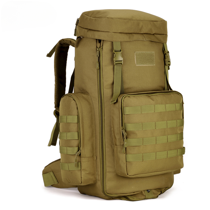 The latest upgraded 70-85L large capacity outdoor camping adventure all-round backpack
