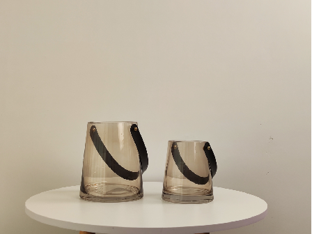 glass candlestick