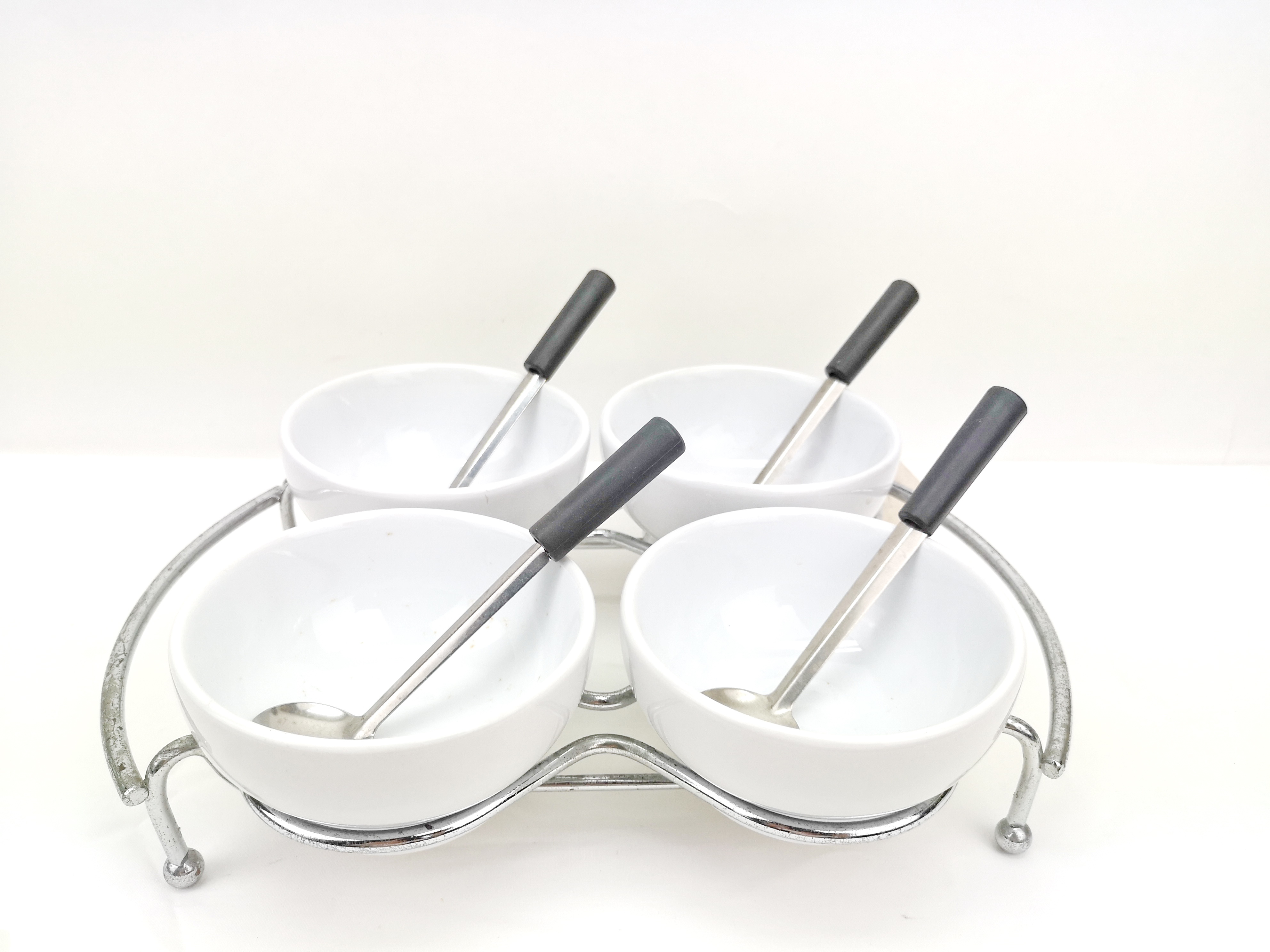 Fondue serving set