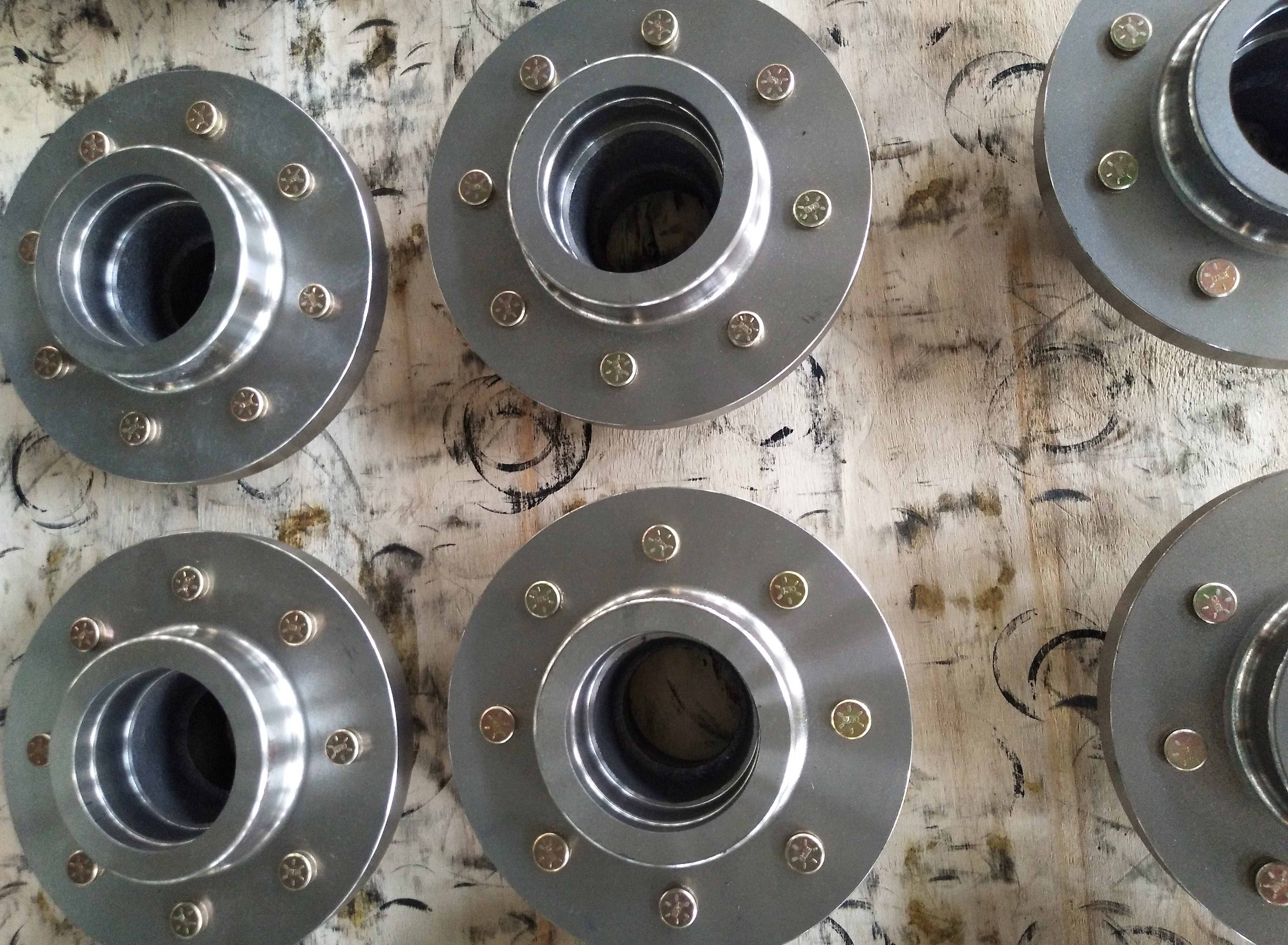 7 K High Quality 8 Lug Trailer Spare Parts Axle Wheel Hub Assembly