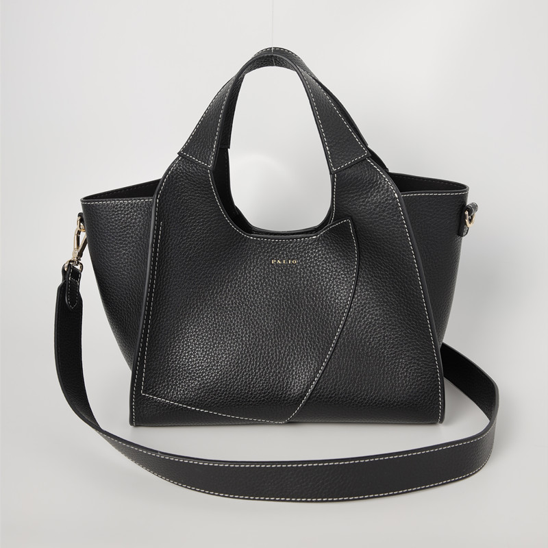 leather handbag/shopper bag