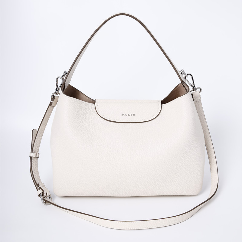 Leather handbag/shopper bag/crossbag
