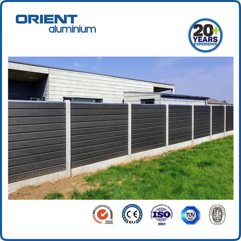 Factory Directly laser cut aluminum/WPC decorative panels for Garden Fence and Partition