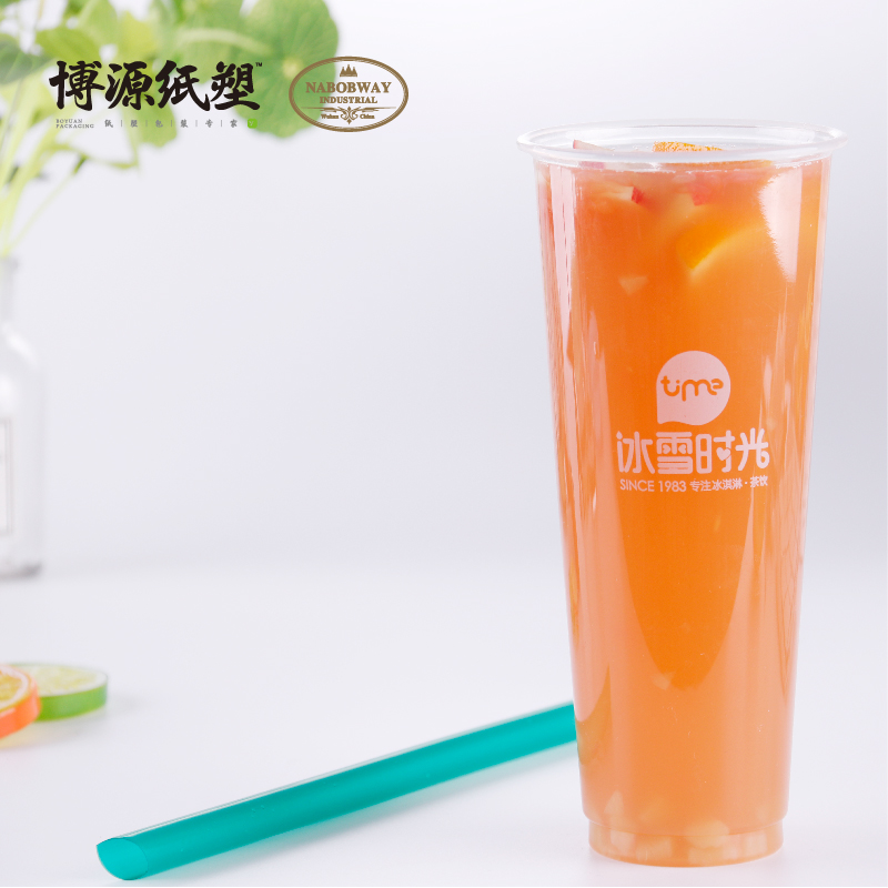 PP Plastic Cups for Cold Beverage / Juice / Cola/ Milk Shake / Bubble Milk Tea