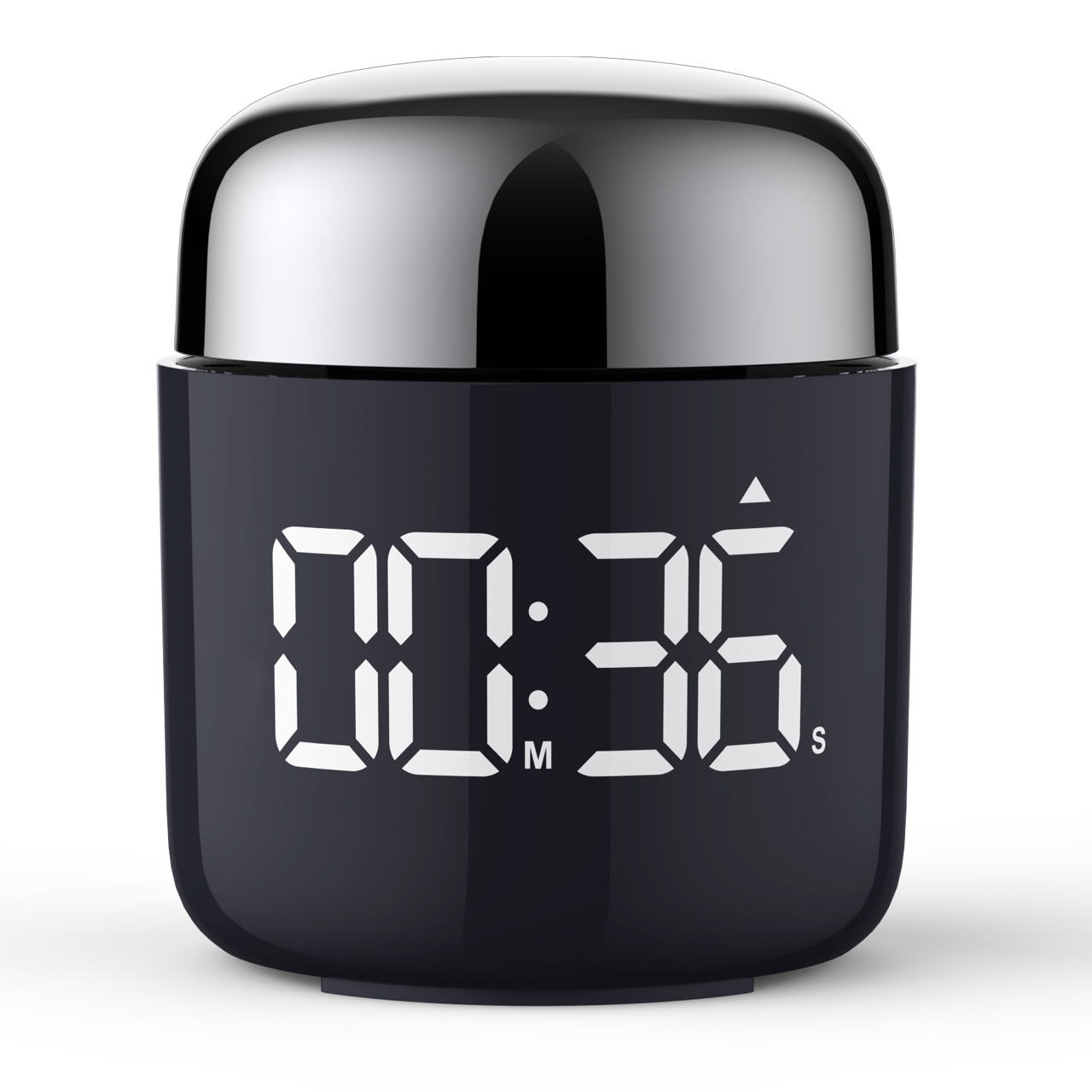 Round digital magnetic kitchen timer