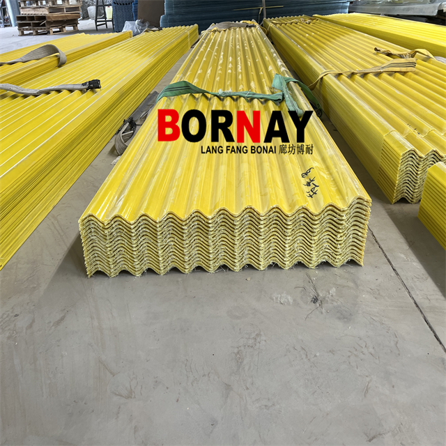 0.8mm Thickness FRP Transparent Sunlight Sheet in Different Size