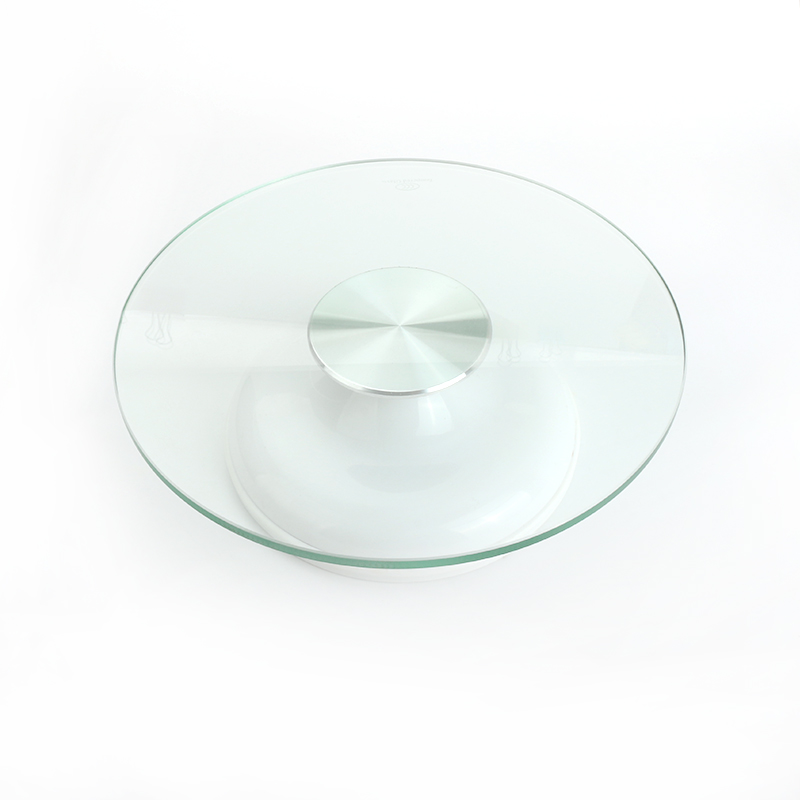Glass cake turntable