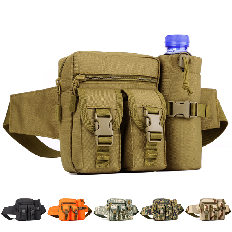 OEM Custom Logo Running Hiking Outdoor Leisure Fashion Travel Water bottle waist bag