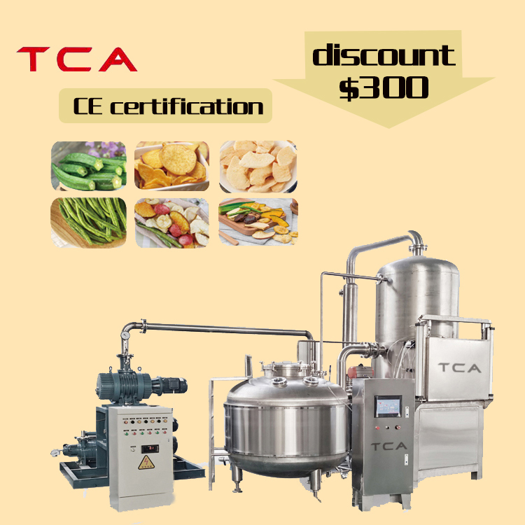 vacuum fried banana chips vegetable fruit chips low temperature Vacuum Frying Machinery Vacuum Fryer