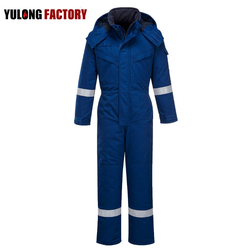 Safety protection flame retardant arc proof conjoined suit