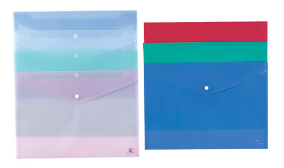 A4 popper wallets