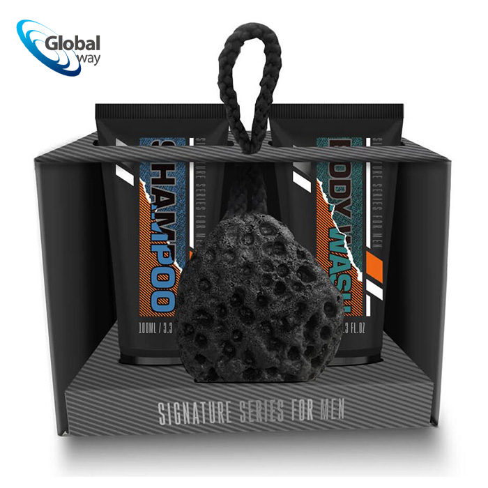 Man's bubble bath set