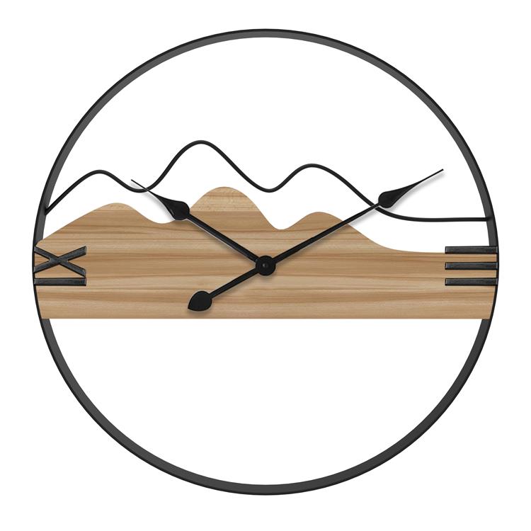 Clock，iron wall clock,