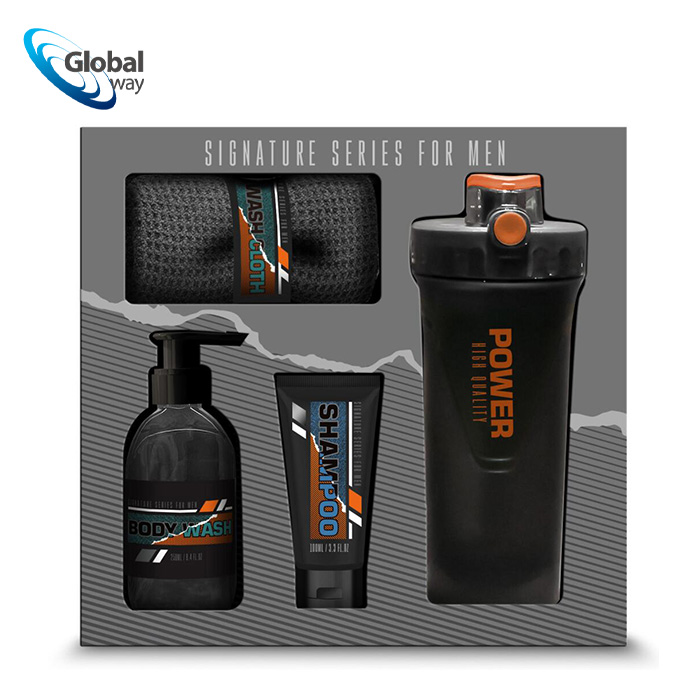 Men's bath set shower gel