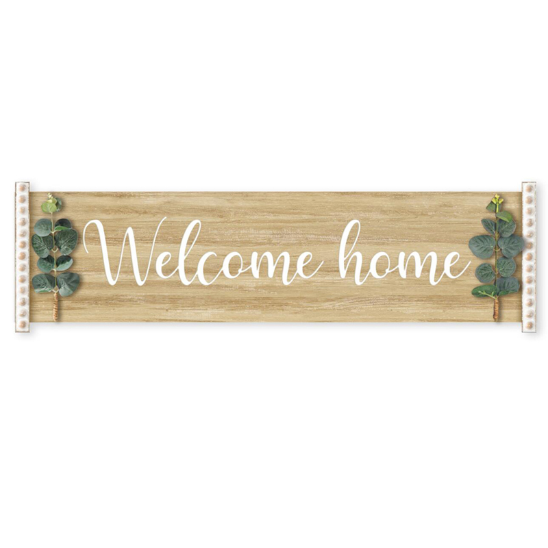OEM Custom Vintage Rustic Wood Wall Mount Home Decor Sign For Living Room