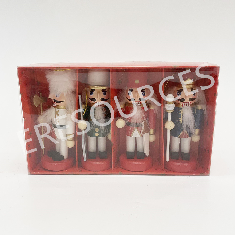 Christmas Wooden Nutcracker Hanging Ornaments