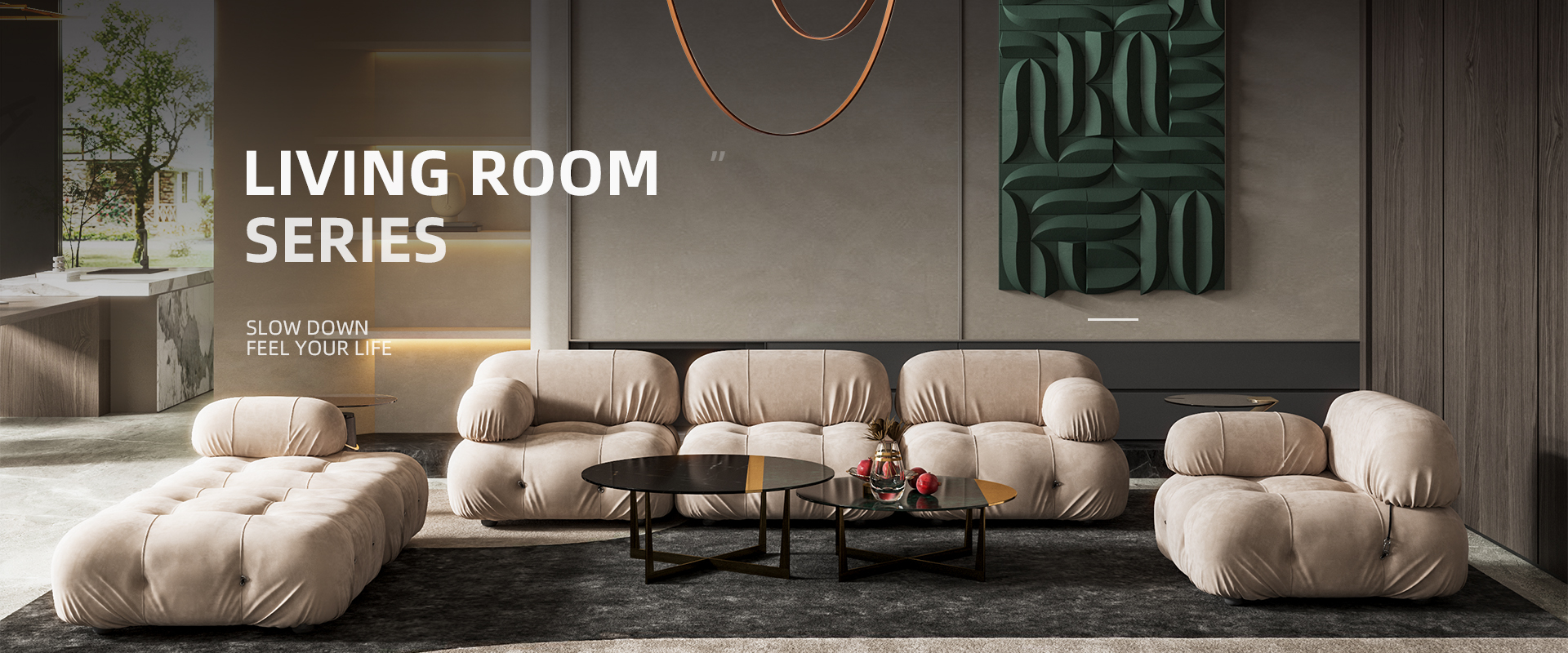 Xiangshan Milai Crafts Co., Ltd. – Living room sofa 1