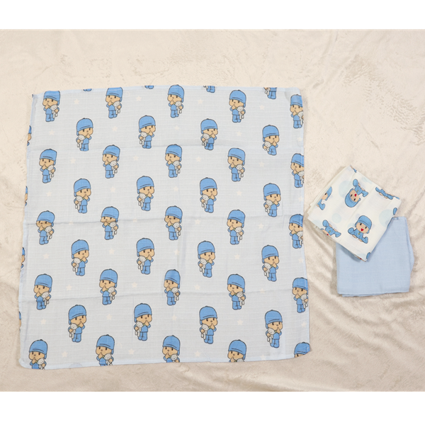 Baby cloth diaper/ bath towel swaddle