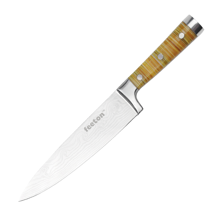 8" Damascus knife