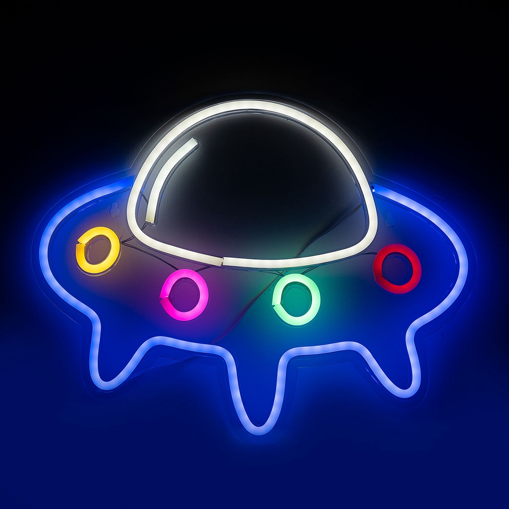 UFO Spaceship Neon Signs
