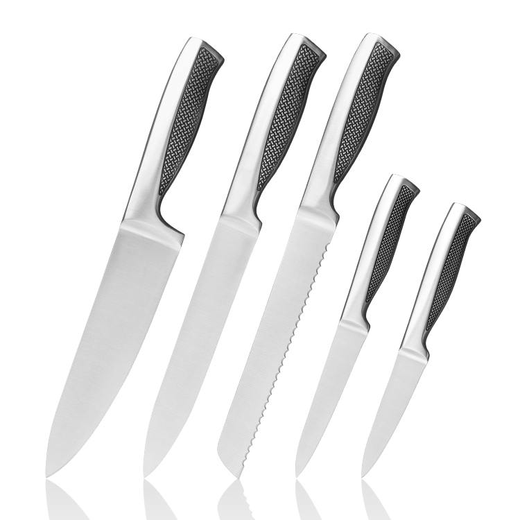 5Piece Special Design Handle Knife Set