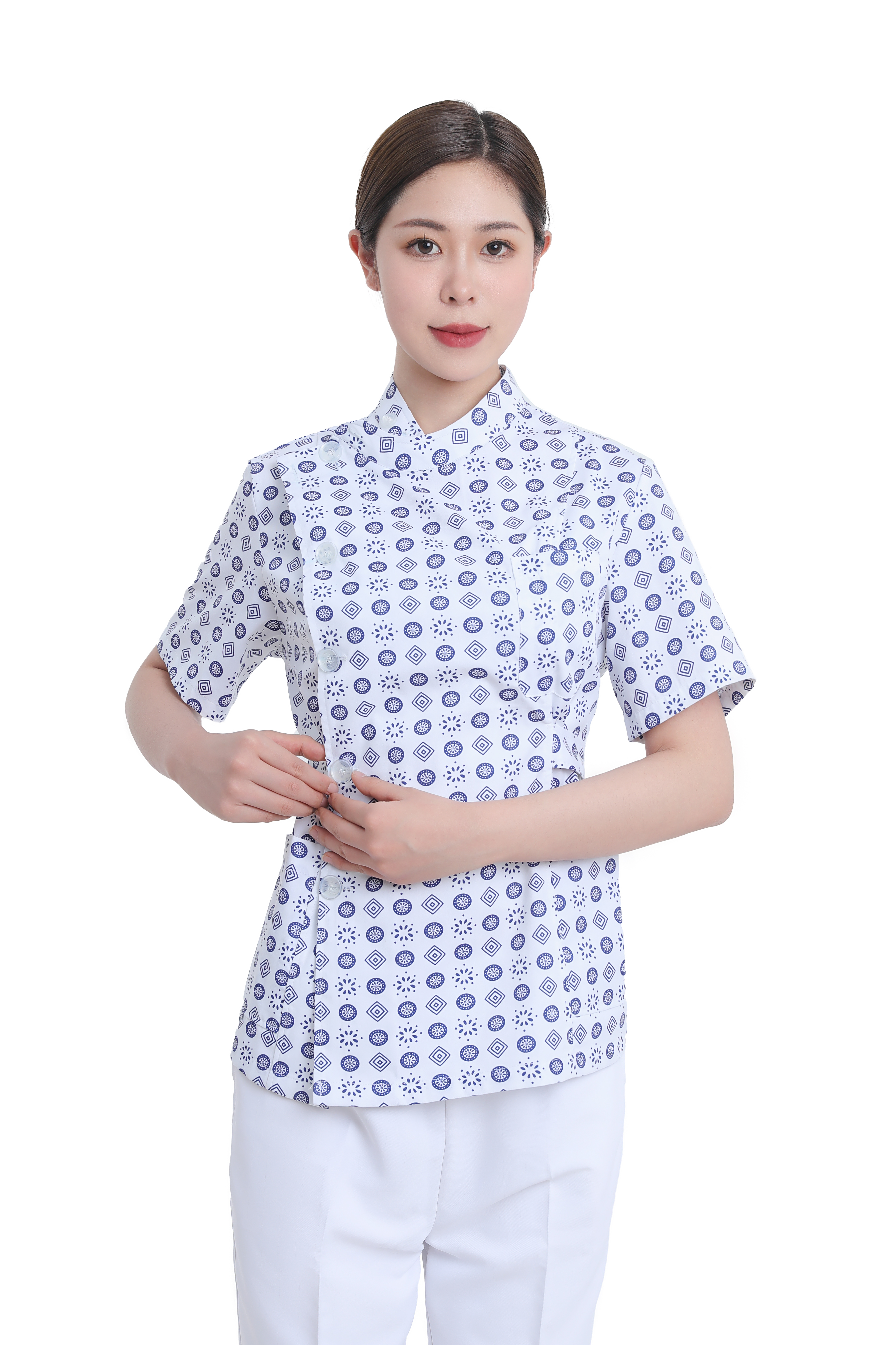 Hospital beauty salon medical dental bed sheet nursers's gown hospital gown beauty salon clothes