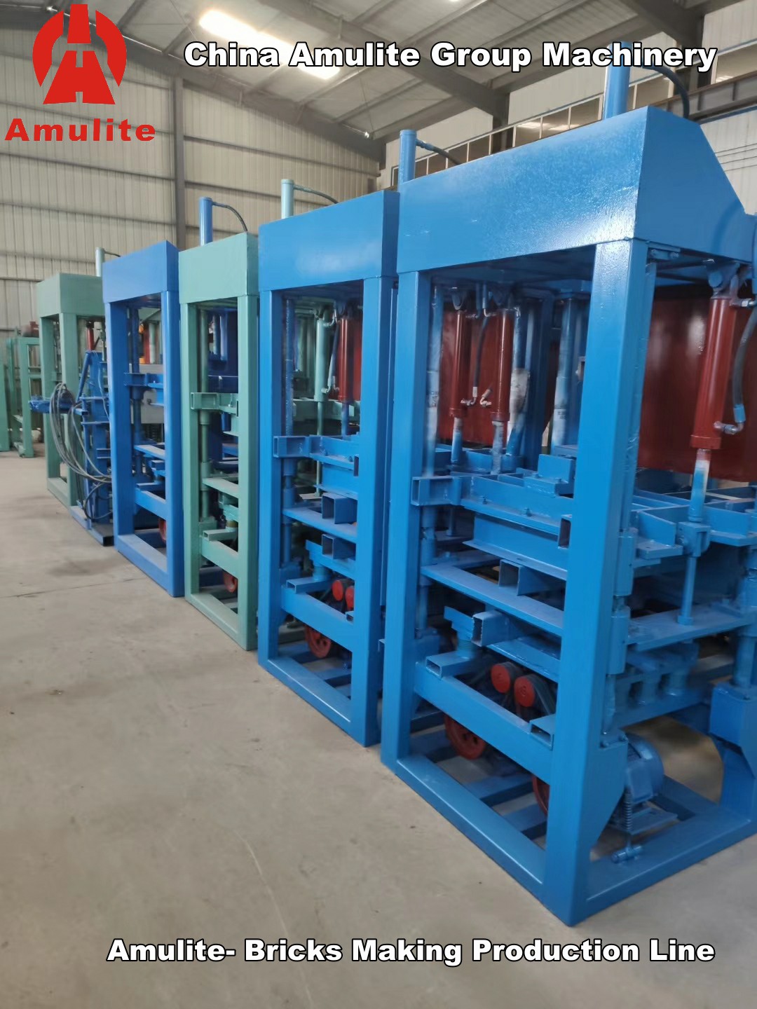 China Automatic Concrete Hollow Brick Making Machine